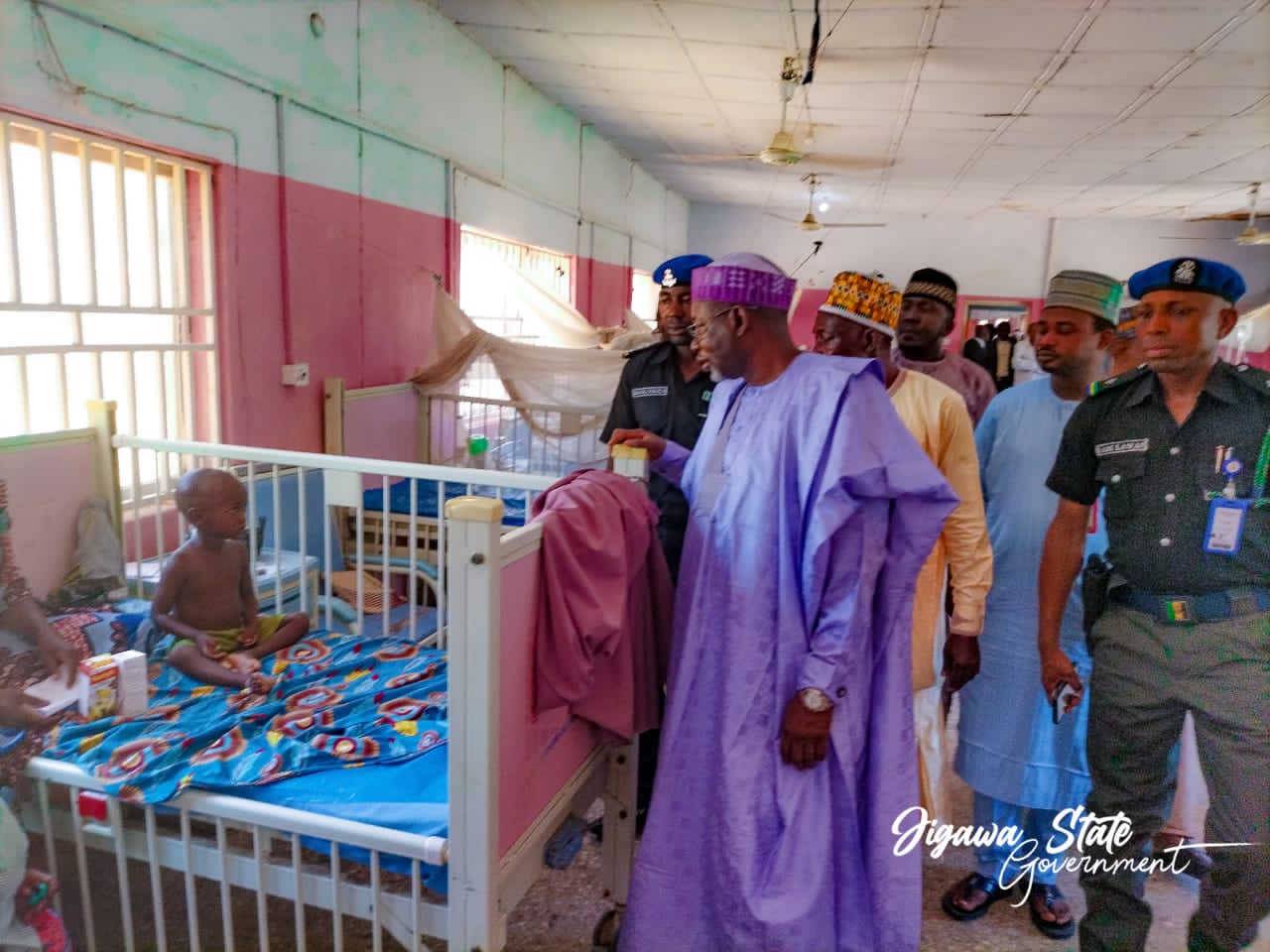 His Excellency's Hospital Tour